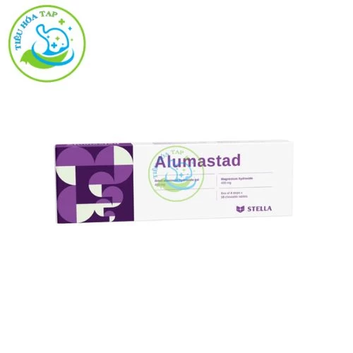 Alumastad - Hộp 4 vỉ xé x 10 viên