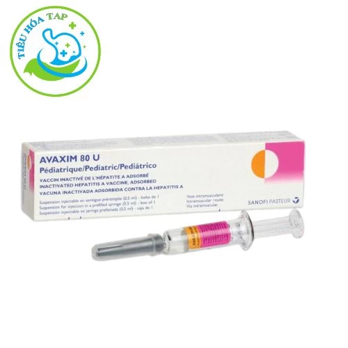 Avaxim 80U - Thuốc vắc xin phòng bệnh viêm gan A cho trẻ