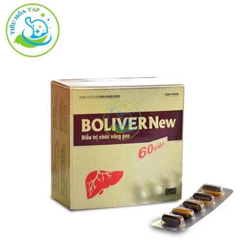 BoliverNew - Hộp 12 vỉ x 5 viên