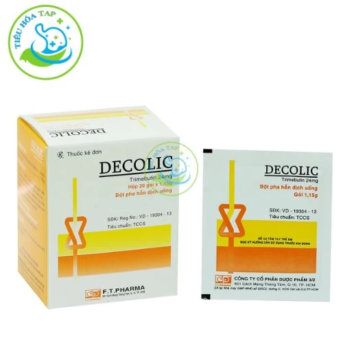 Decolic - Hộp 10 vỉ x 10 viên