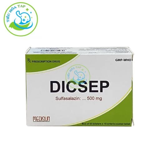 Dicsep - Hộp 3 vỉ x 10 viên