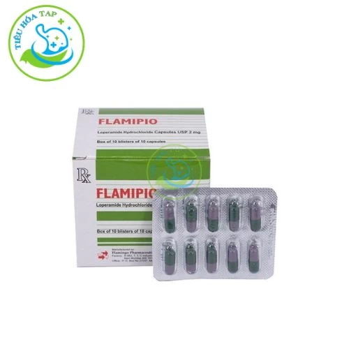 Flamipio - Hộp 10 vỉ x 10 viên