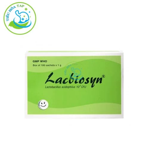 Lacbiosyn - Hộp 10 vỉ x 10 viên