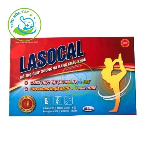 Lasocal - Hỗ trợ bổ sung canxi giúp xương chắc khỏe