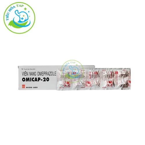 Omicap-20 - Hộp 10 vỉ x 10 viên