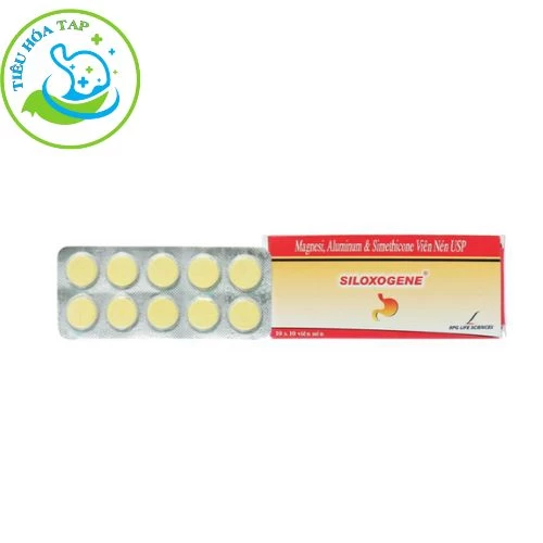 Siloxogenet - Hộp 10 vỉ x 10 viên