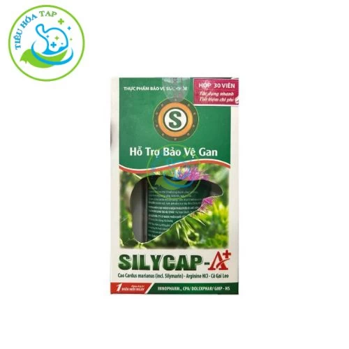 Silycap-A+ - Hộp 20 vỉ x 5 viên nang mềm