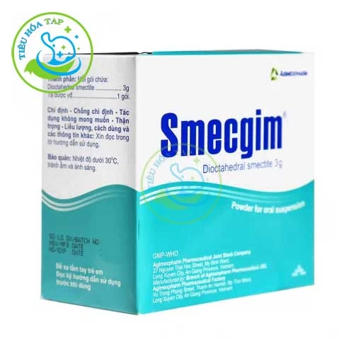 Smecgim - Hộp 30 gói