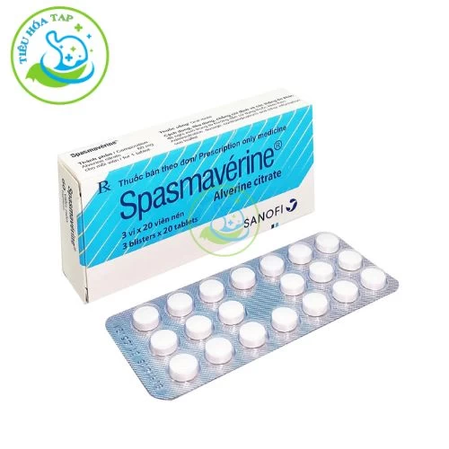 Spasmaverine - Hộp 30 viên