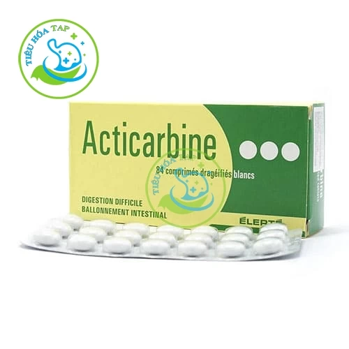 Acticarbine - Hộp 4 vỉ x 21 Viên