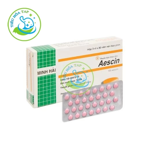 Aescin 20mg - Hộp 1 chai x 200 viên