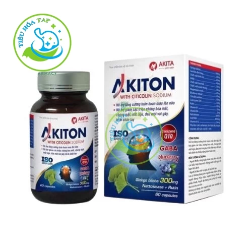 Akiton - Hỗ trợ tăng cường tuần hoàn máu não