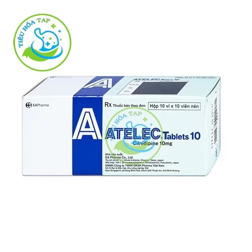 Atelec Tablets 10 - Cilnidipin 10mg EA Pharma
