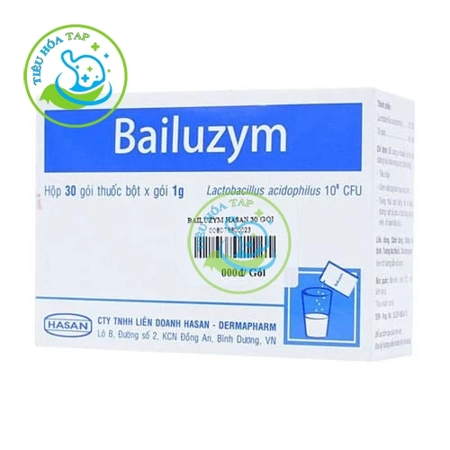 Bailuzym - Hộp 30 gói x 2g