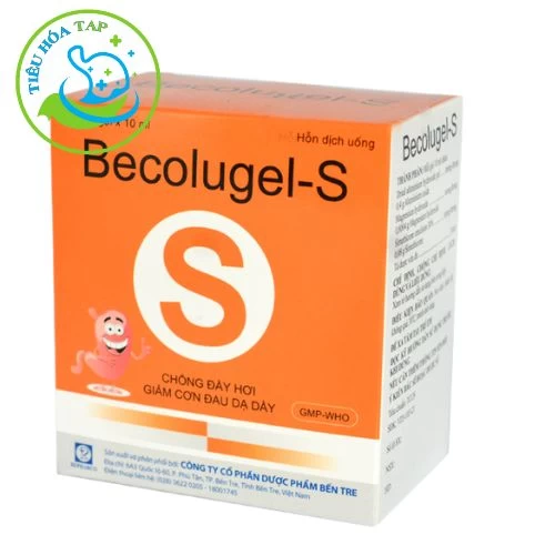Becolugel-S - Thuốc điều trị viêm loét và tăng acid dạ dày