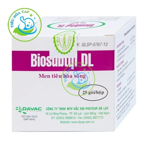 Biosubtyl DL - Thùng 50 hộp