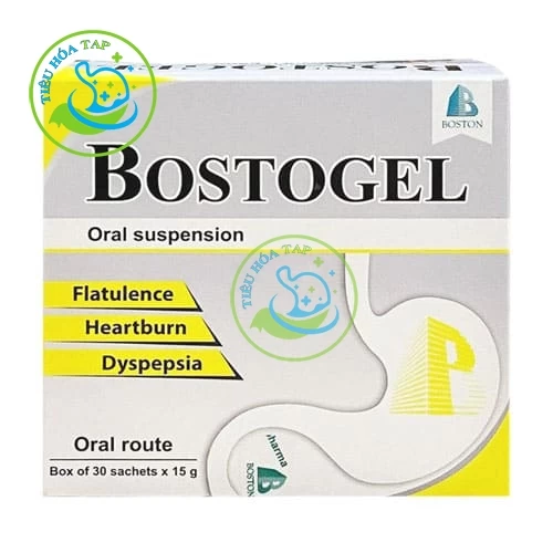 Bostogel - Hộp 30 gói x 15g