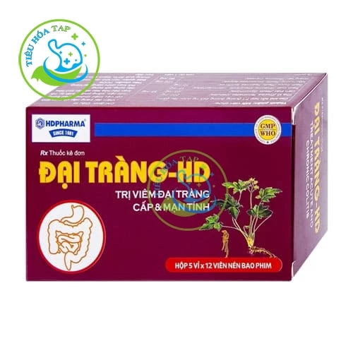 Đại Tràng HD - Hộp 2 vỉ x 20 viên