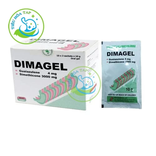 Damagel suspension - Hộp 20 gói x 15ml