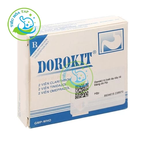 Dorokit - Hộp 1 vỉ x 6 viên