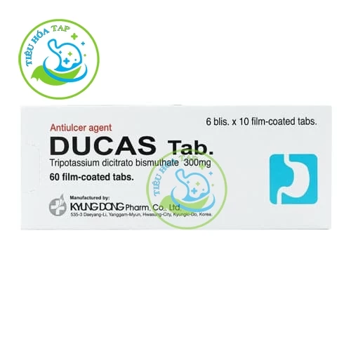 Ducas Tab - Hộp 6 vỉ x 10 Viên