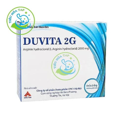 Duvita 2g - Hộp 5 ống x10ml