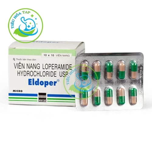 Eldoper - Hộp 10 vỉ x 10 Viên