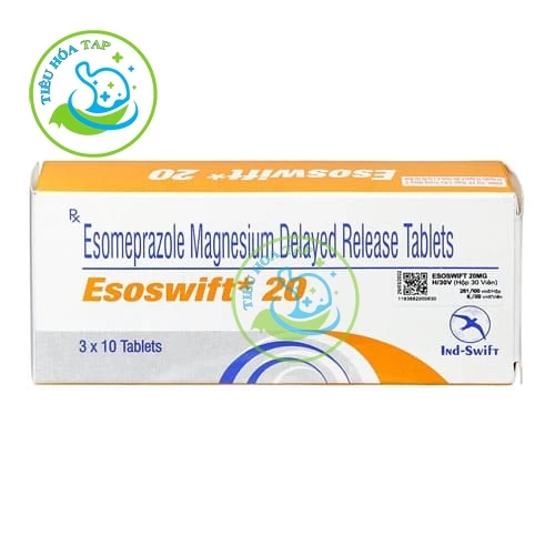 Esoswift 20mg - Thuốc điều trị loét dạ dày tá tràng
