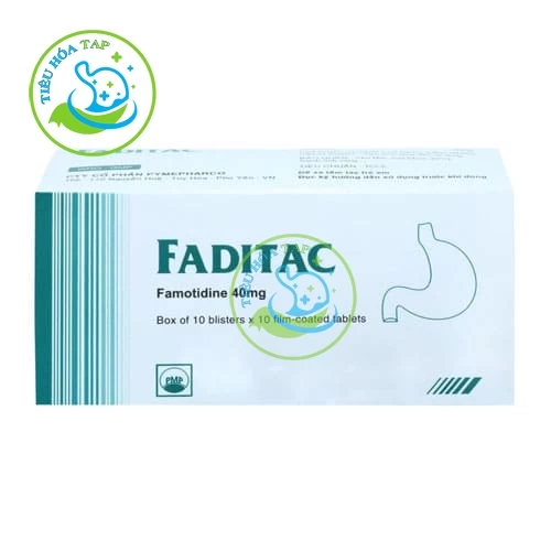 Faditac - Hộp 10 vỉ x 10 viên