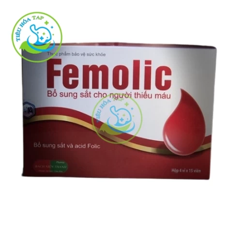 Femolic Santex - Hộp 4 vỉ x 15 viên