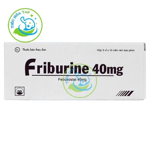 Friburine 40mg - Febuxostat Pymepharco
