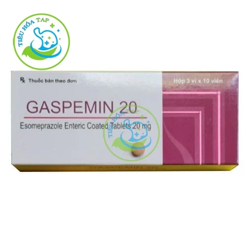 Gaspemin 20 - Hộp 2 vỉ x 10 viên