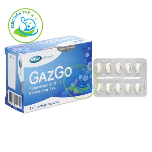 GazGo - Hộp 3 vỉ x 10 viên