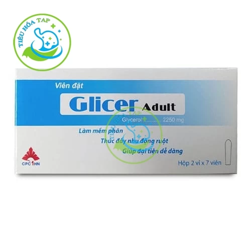 Glicer Adult - Hộp 2 vỉ x 7 viên