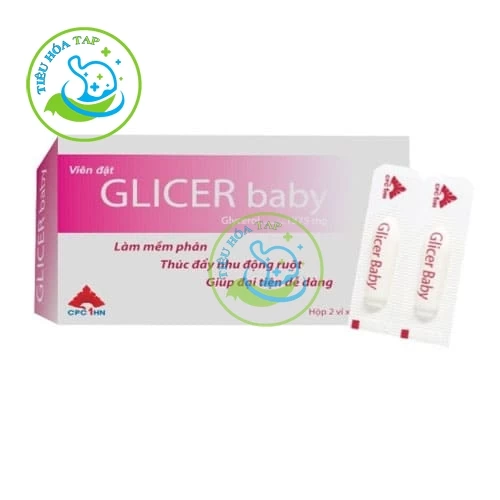 Glicer Baby - Hộp 2 vỉ 7 viên