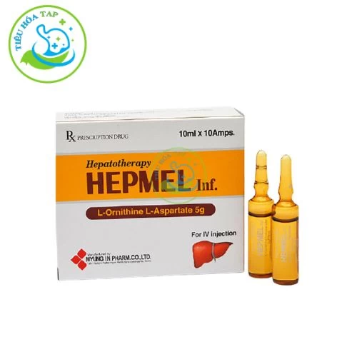 Hepmel - Hộp 10 ống x 10ml