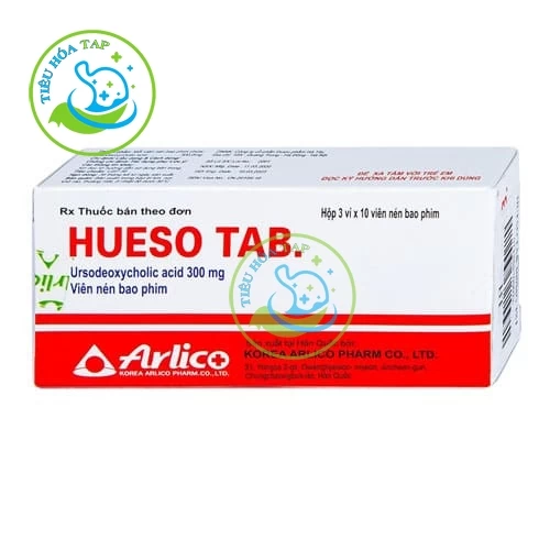 Hueso Tab - Hộp 3 vỉ x 10 viên