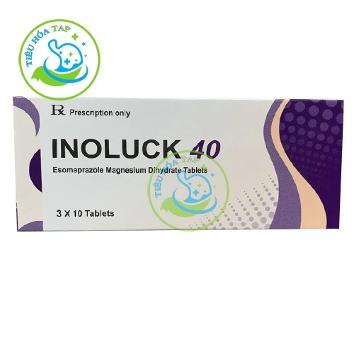 Inoluck 40 - Thuốc điều trị viêm loét dạ dày thực quản