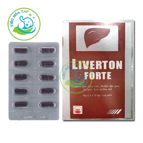 Liverton Forte - Hộp 6 vỉ x 10 viên