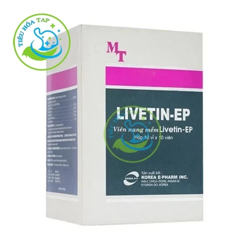 Livetin-EP -  Hộp 10 vỉ x 10 viên