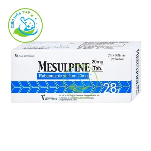 Mesulpine 20mg - Hộp 2 vỉ x 14 viên