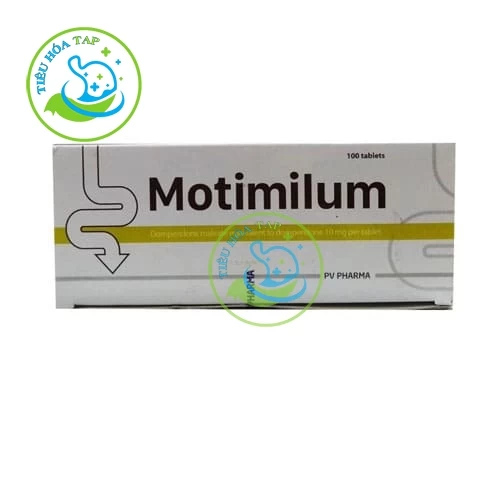 Motimilum - Hộp 10 vỉ x 10 viên