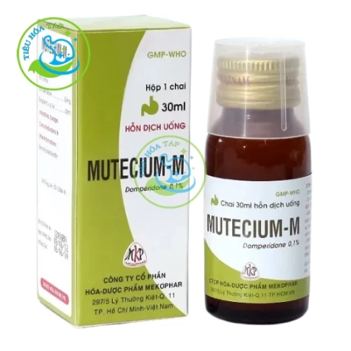 Mutecium - M - Hộp 1 chai thủy tinh x 30ml