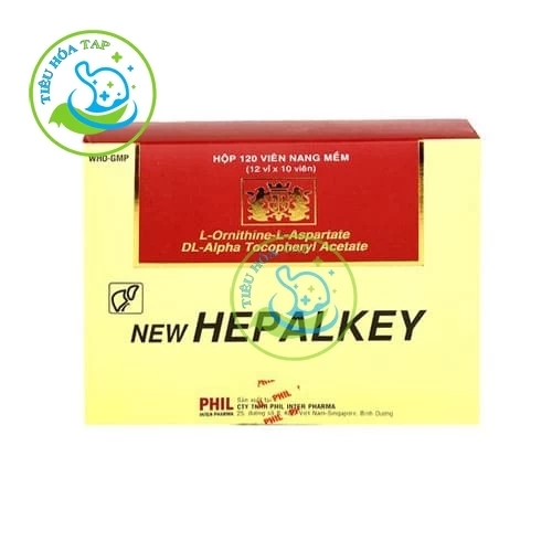 New Hepalkey - Hộp 12 vỉ x 10 viên