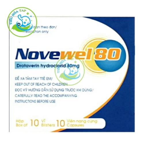 Novewel 80 - Hộp 10 vỉ x 10 viên