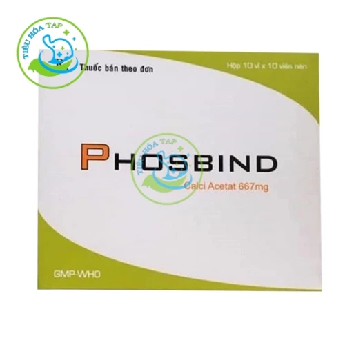 Phosbind - Calci acetat 667mg Armephaco