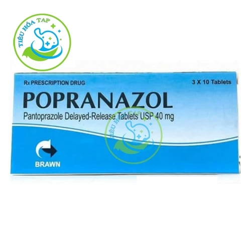 Popranazol - Hộp 3 vỉ x 10 viên nén