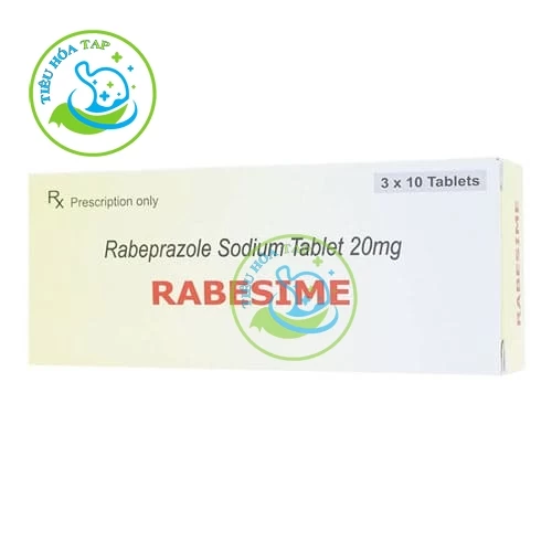 Rabesime - Hộp 3 vỉ x 10 Viên