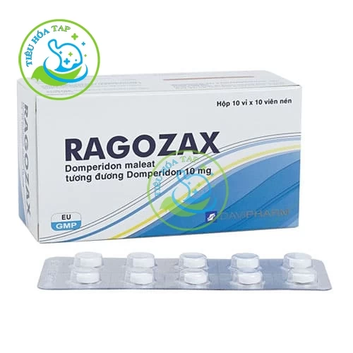 Ragozax - Hộp 10 vỉ x 10 viên