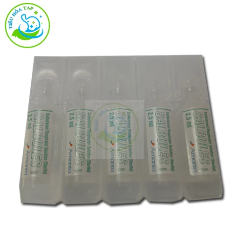 Salbules - hộp 50 ống 2,5ml